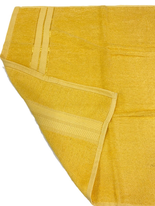 PLAIN YELLOW TOWEL - Image 4