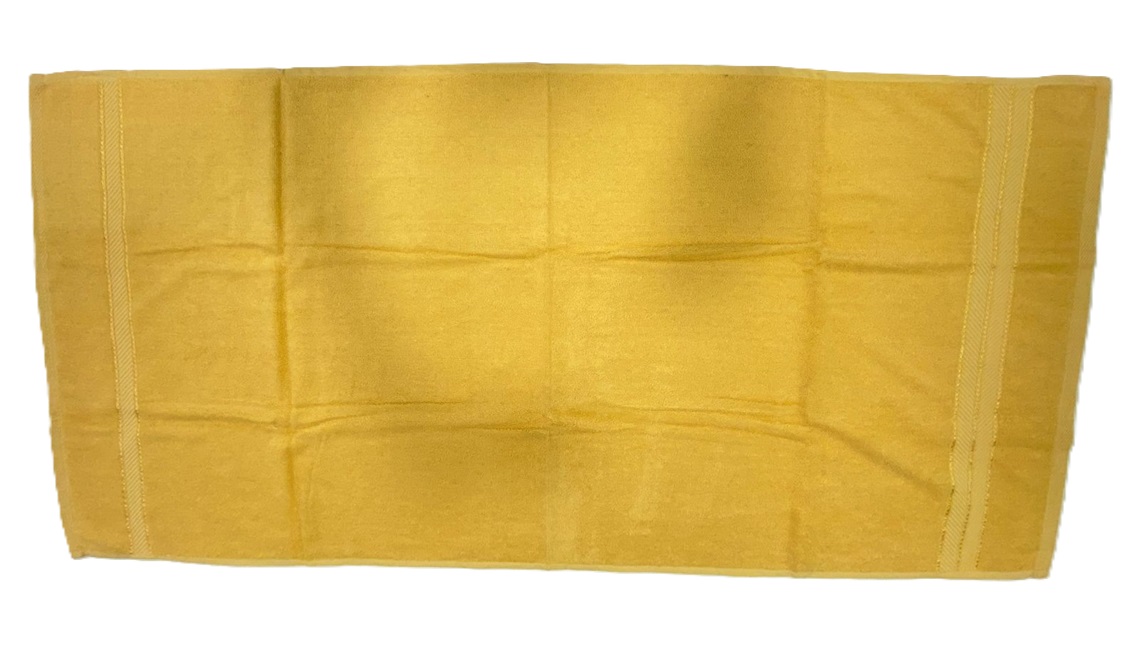 PLAIN YELLOW TOWEL - Image 3