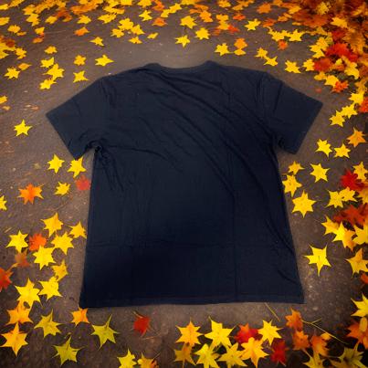 BLACK OVERSIZE PLAIN COTTON T SHIRT - Image 4
