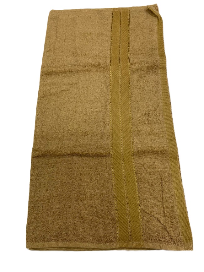 brown terry towel